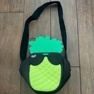 Victoria's Secret VS PINK Insulated Pineapple Cooler Zippered Bag